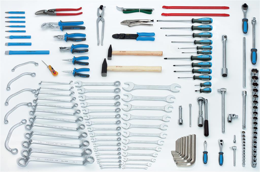 UNIOR - CAISSE A OUTILS AVEC COMPOSITION