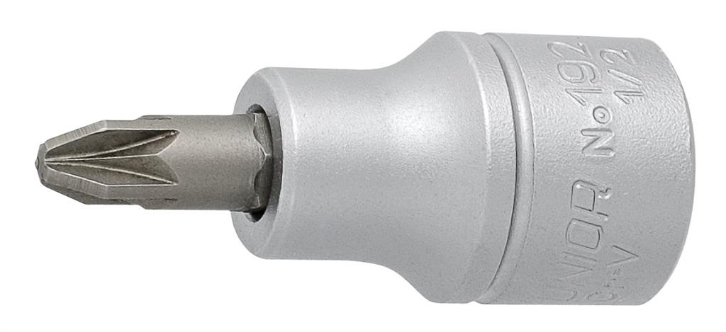 UNIOR - DOUILLE TOURNEVIS 1/2" POZIDRIVE