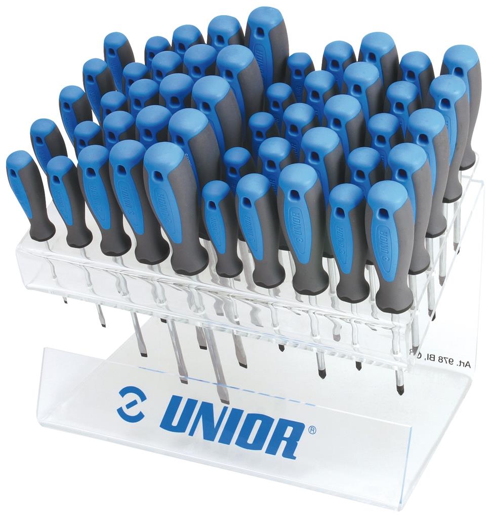 UNIOR - DISPLAY SCREWDRIVER TBI FLAT-PHILIPS-POZI