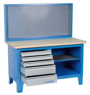 UNIOR - WORK BENCH WITH CABINET