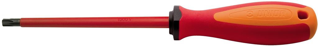 UNIOR - SCREWDRIVER WITH INSULATED BLADE VDE TBI WITH TX PROFILE