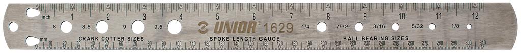 UNIOR BIKE - SPOKE, BEARING AND COTTER GAUGE