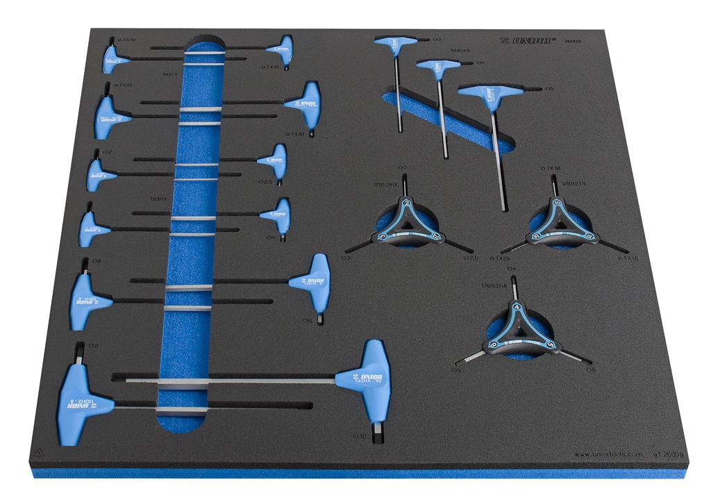 UNIOR BIKE - SOS SET T-HANDVAT HEX, TORX SLEUTEL