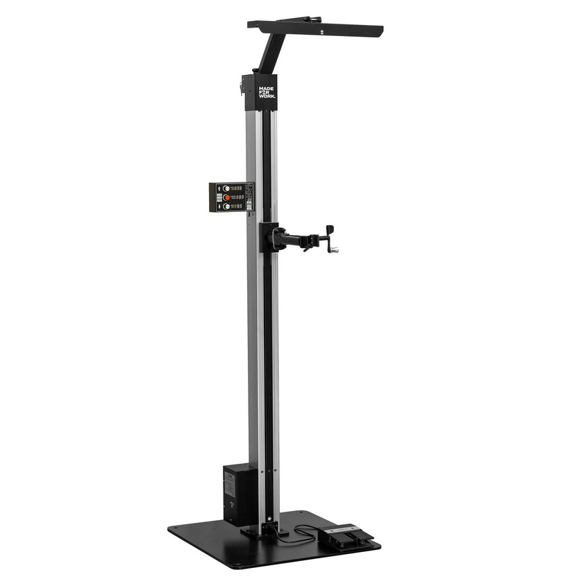 UNIOR BIKE - ELEKTRISCHE FIETSHERSTELSTAND MET BODEMPLAAT