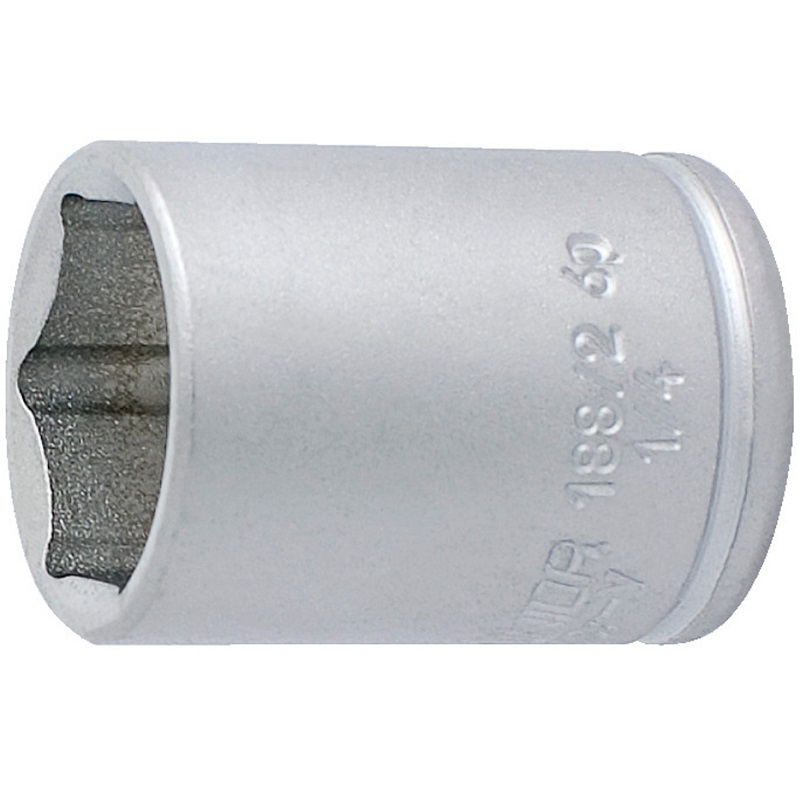 UNIOR - DOUILLE 1/4" - 6 PANS - COURT