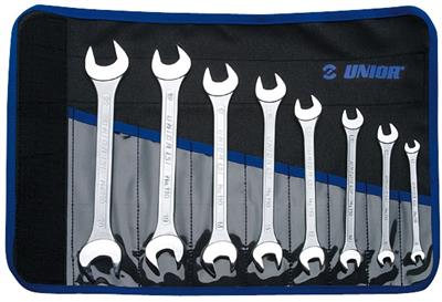UNIOR - SET OF OPEN END WRENCHES IN BAG