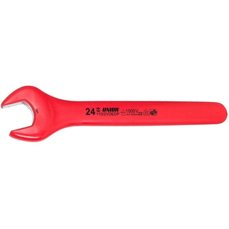 UNIOR - INSULATED SINGLE OPEN END WRENCH