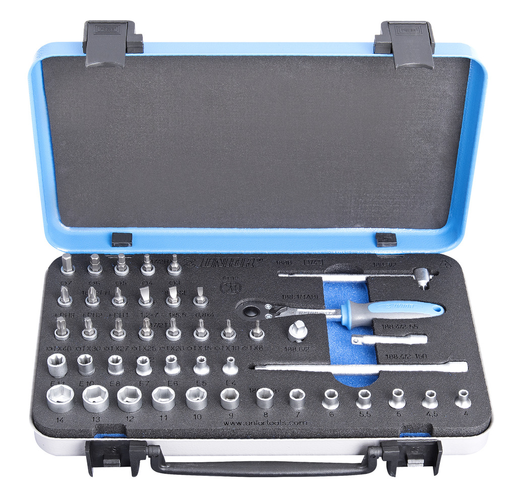UNIOR - SET DOPPEN 1/4"
