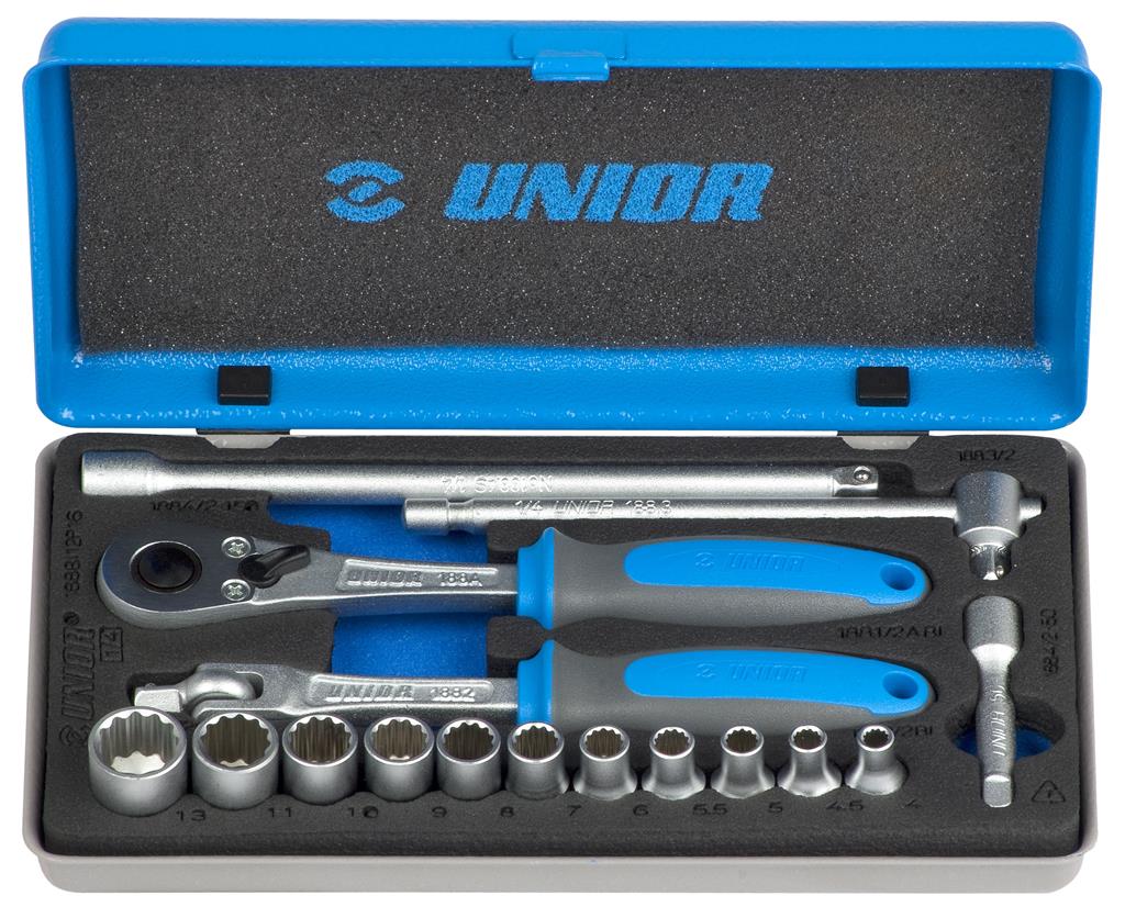 UNIOR - SET DOPPEN 1/4"