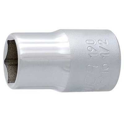 UNIOR - DOP 1/2" - 6-KANT - KORT