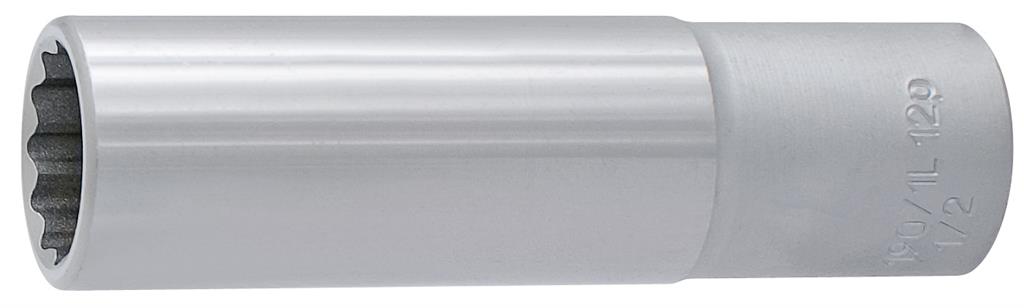 UNIOR - DOP 1/2" - 12-KANT - LANG