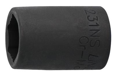 UNIOR - SLAGDOP 1/2" - 6-KANT KORT PROTECT