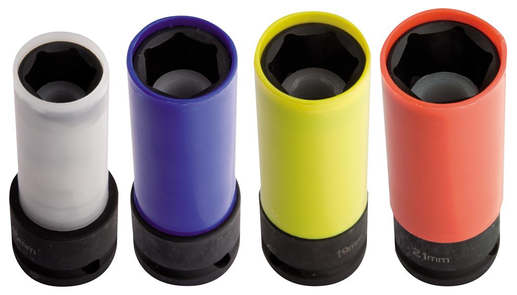 UNIOR - IMPACT SOCKET 1/2" FOR ALLOY WHEELS, 6 POINT