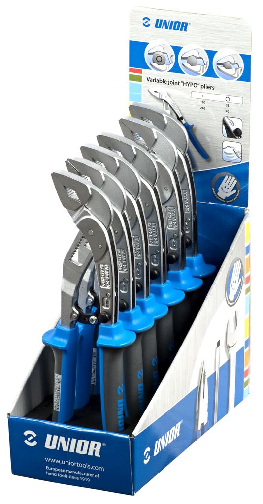 UNIOR - DISPLAY WITH HYPO PLIERS