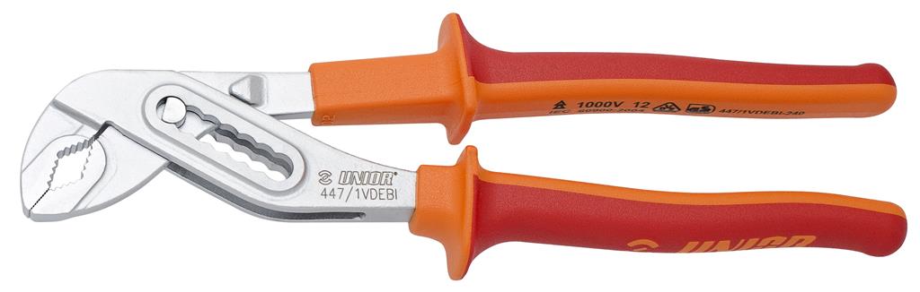 UNIOR - INSULATED WATERPUMP BOX JOINT PLIERS