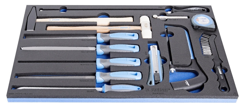 UNIOR - SET OF TOOLS IN SOS TOOL TRAY