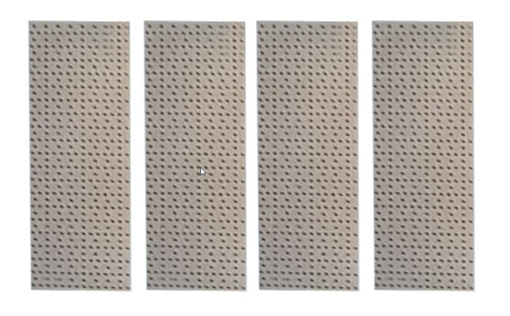 UNIOR - TOLE D'ACIER PERFOREE COIN PCS