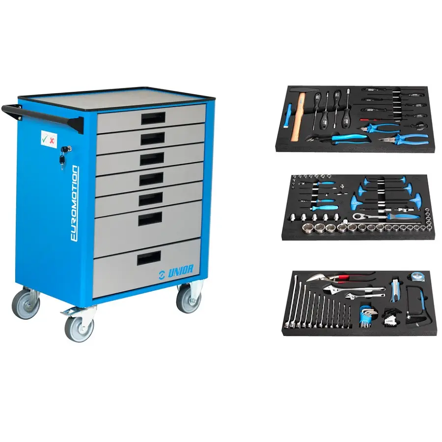 UNIOR - TOOL SET WITH TOOL CARRIAGE 940EM1