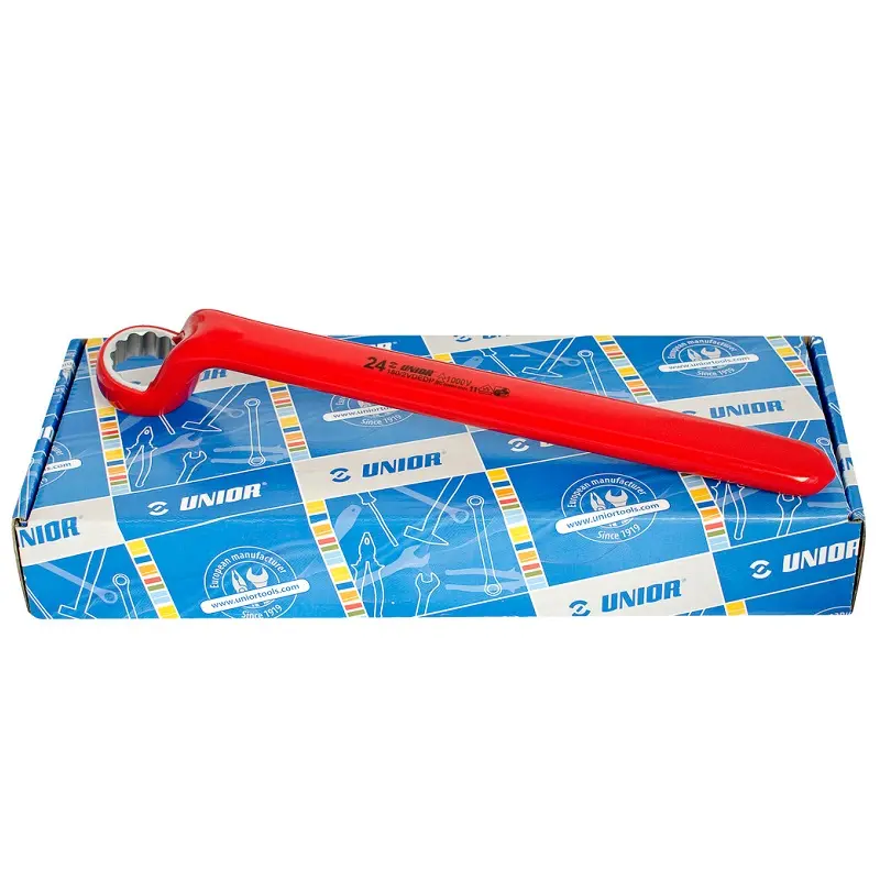 UNIOR - SET OF INSULATED SINGLE OFFSET RING WRENCH IN CARTON BOX