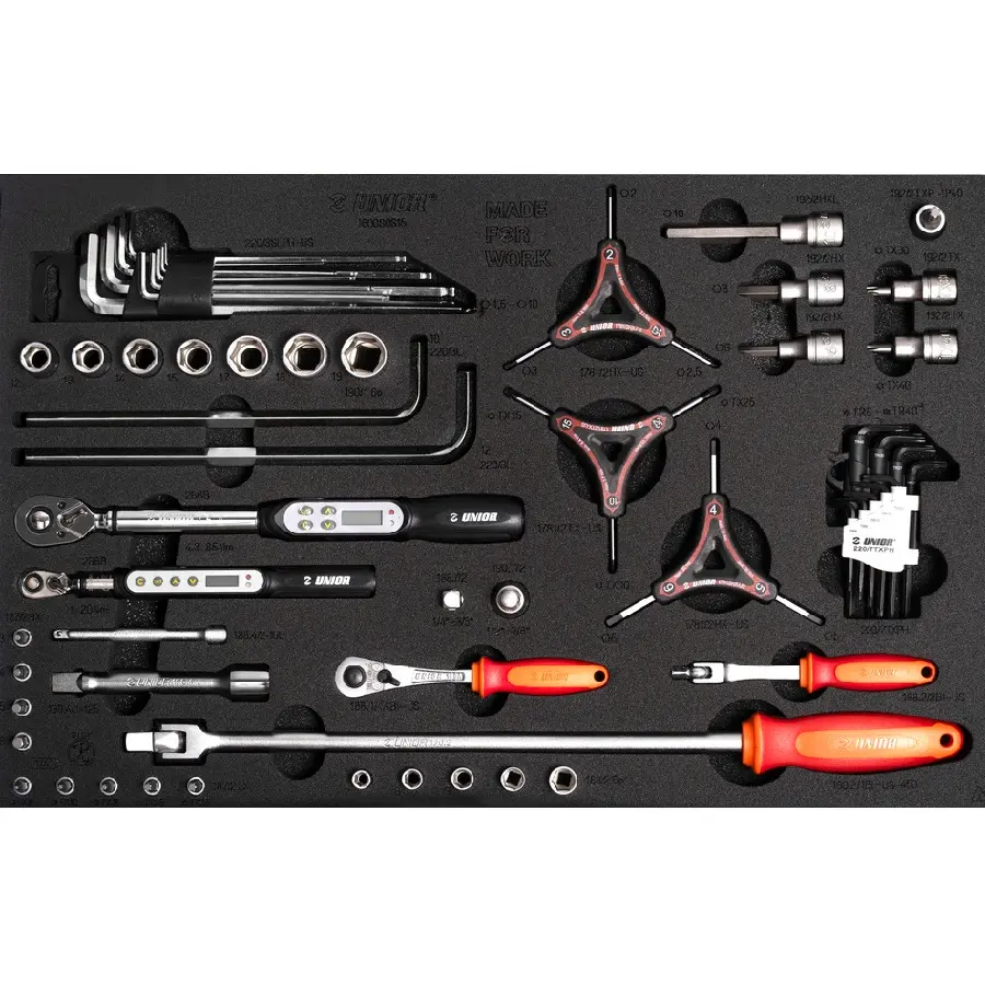 UNIOR BIKE - SET FIETSGEREEDSCHAP IN SOS TOOL TRAY