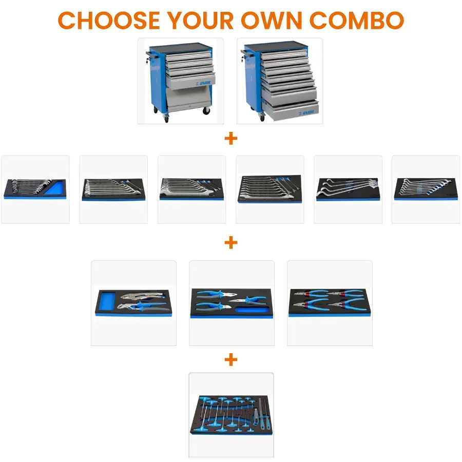 UNIOR - GEVULDE WERKWAGEN EUROSTYLE KIT 1