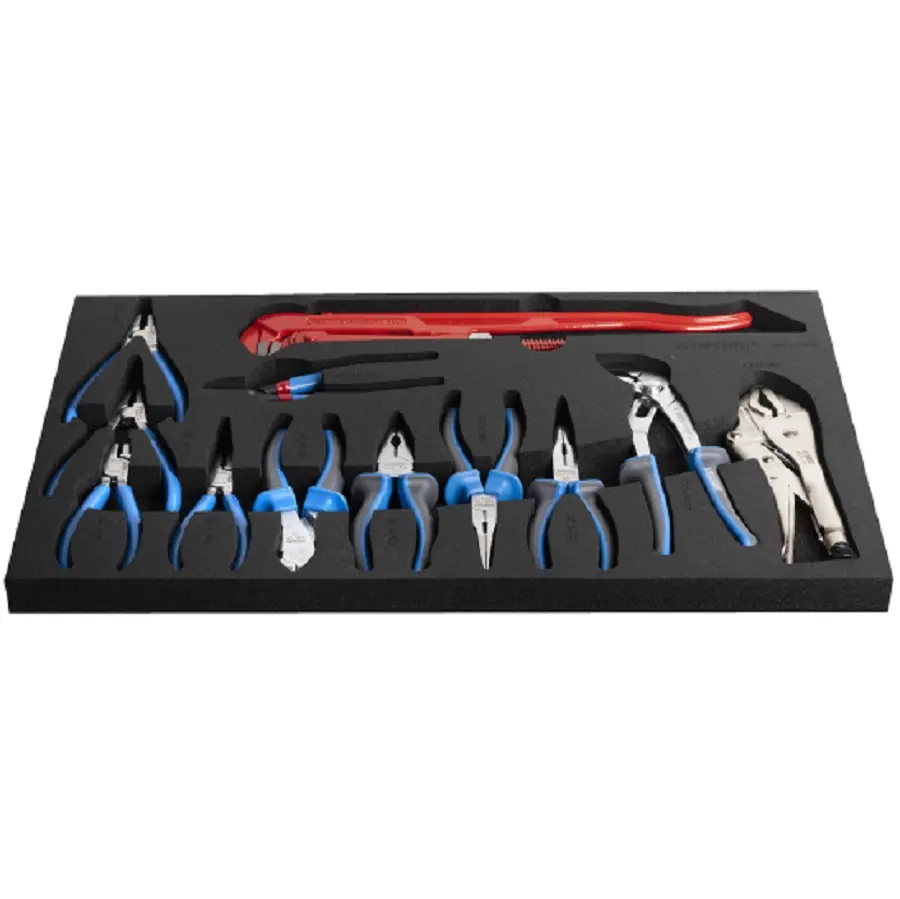 UNIOR - SET OF PLIERS IN A TOOL TRAY