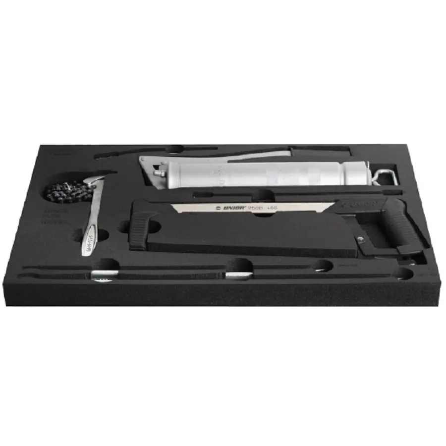 UNIOR - ENSEMBLE D'OUTILS DANS MOUSSE SOS