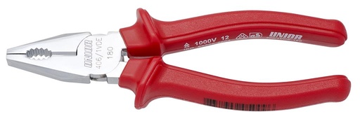 [13.406.1VDE.140] UNIOR - UNIVERSAL PLIERS INSULATED