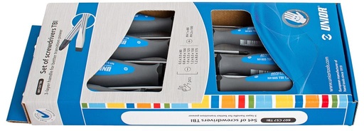 [35.607.TBI.CS7] UNIOR - SET SCHROEVENDRAAIERS TBI PLAT-PHILIPS