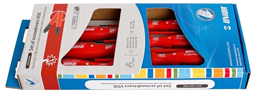 [35.603.CS6VDE] UNIOR - SCREWDRIVER SET VDE