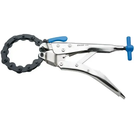 [13.AUTO.2082.3.330] UNIOR - GRIP PLIERS FOR CUTTING EXHAUST PIPES