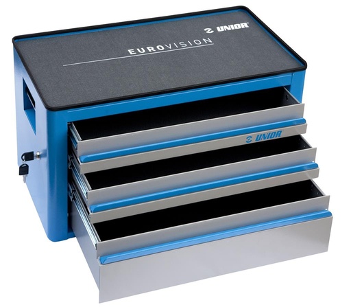 [13.939.3EV] UNIOR - TOOL CHEST EUROVISION - 3 COMPARTMENTS