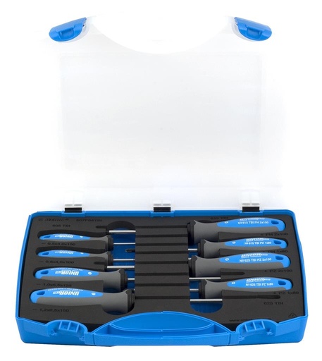 [35.607.TBI.PB8] UNIOR - SCREWDRIVER SET TBI IN PLASTIC BOX