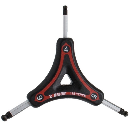 [13.BIKE.1781.2HXS.R] UNIOR BIKE - Y BALL END HEX WRENCH