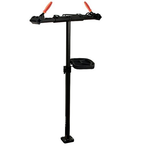 [13.BIKE.1693.CS1.R] UNIOR BIKE - STAND DE REPARATION À DOUBLE PINCE SANS PLAQUE