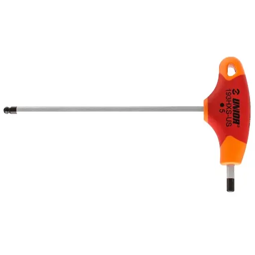 [13.193.HXS.030.R] UNIOR - T HANDLE HEX TOOL - BALL END
