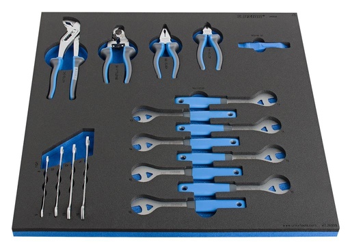 [13.BIKE.2600.B.SET2] UNIOR BIKE - SET SOS CÔNE, CLÉ, PINCE, DÉMONTE-PNEUS