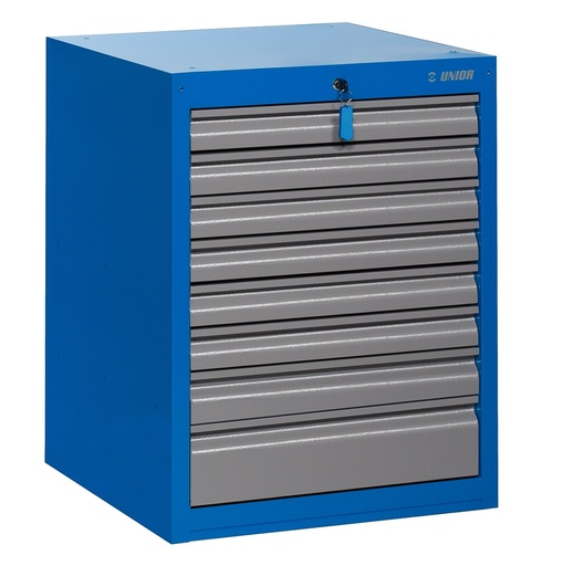 [13.990.WD8] UNIOR - WERKKAST BREED MAX LADECAPACITEIT 50 KG - 8 LADES