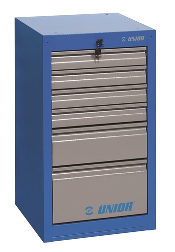 [13.990.ND6] UNIOR - NARROW DRAWER CABINET - 6 DRAWERS