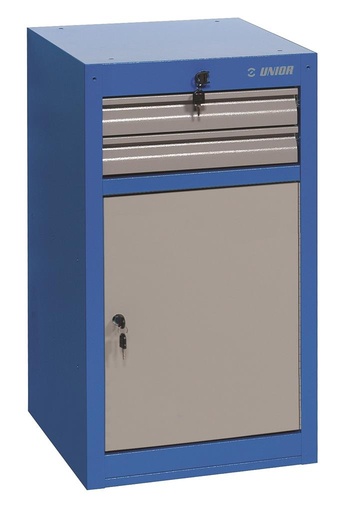 [13.990.NDD2] UNIOR - NARROW DRAWER CABINET - 2 DRAWERS AND DOOR