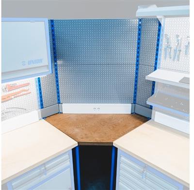 [13.990.AD1] UNIOR - ANGLE MODULAR WORK BENCH