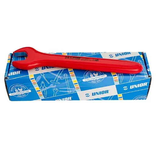 [13.110.2VDEDP.CB] UNIOR - SET OF INSULATED OPEN END WRENCHES IN CARTON BOX