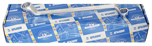 [13.180.1.6.32.CB] UNIOR - SET OF OFFSET RING WRENCHES IN CARTON BOX