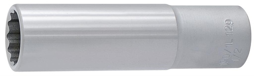 [13.190.1L12P.2.15] UNIOR - SOCKET 1/2", LONG TYPE, 12 POINT