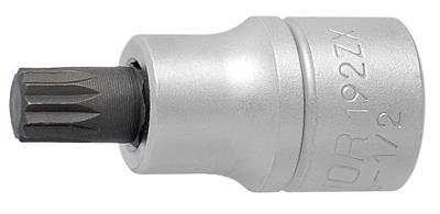 [13.192.2ZX.M8] UNIOR - SCREWDRIVER SOCKET 1/2" WITH ZX PROFILE