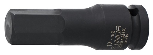 [13.231.4AHX.080] UNIOR - SLAG DOPSCHROEVENDRAAIER 1/2" HEX