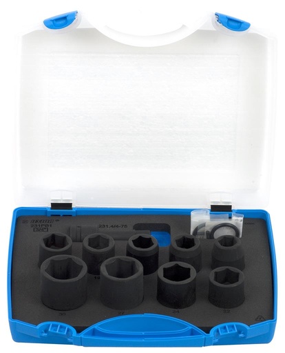 [13.231.4PB1.15.30.12] UNIOR - SET SLAGDOPPEN KORT 1/2"