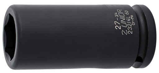 [13.232.4L6P.3.4.17] UNIOR - IMPACT SOCKET 3/4", 6 POINT