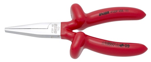 [13.472.1VDEDP.160] UNIOR - PINCE PLATES BECS LONG VDE 