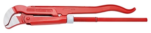 [13.482.6.050] UNIOR - PIPE WRENCH 45°, SWEDISH PATTERN, S - FORM